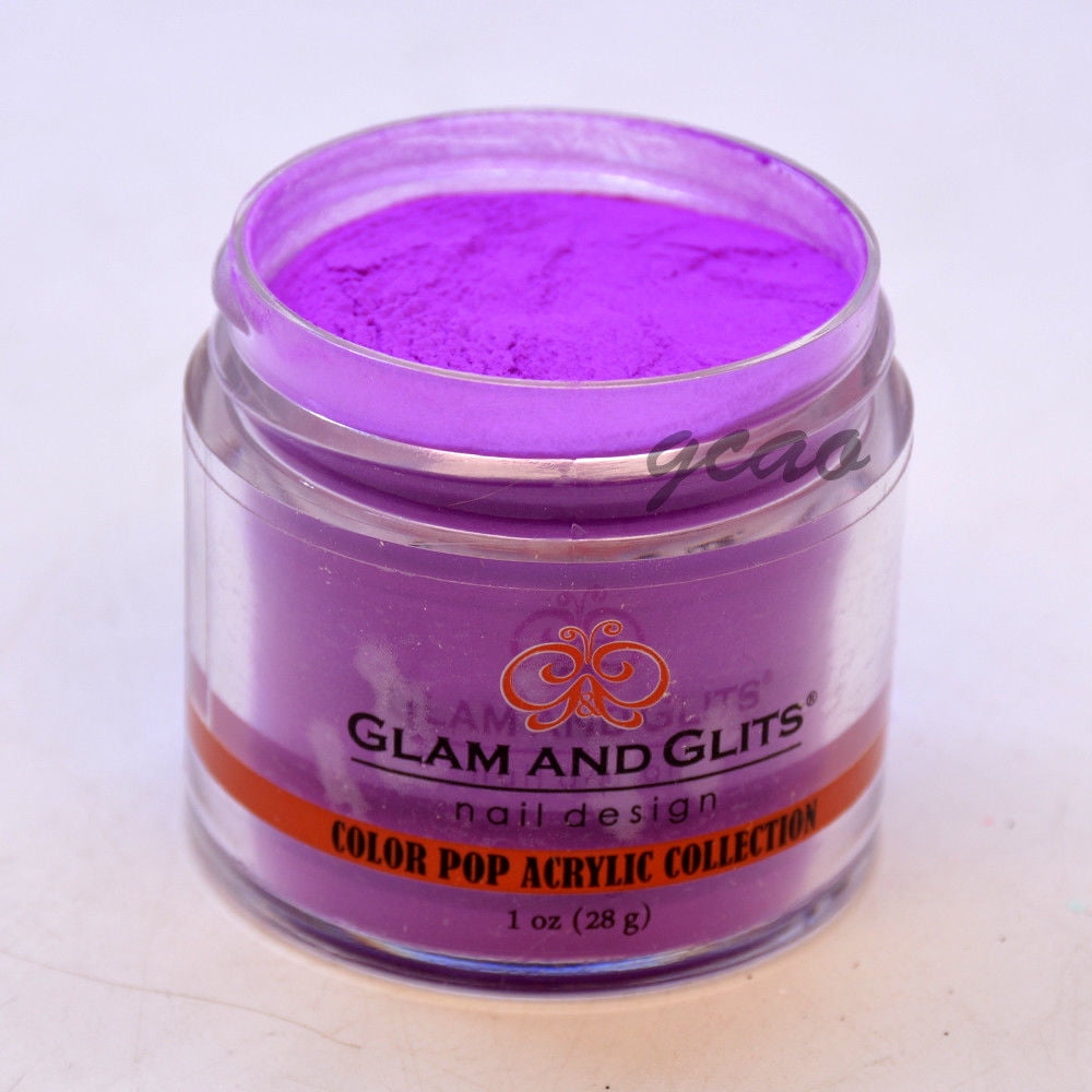 Glam and Glits Color Pop Acrylic Powder, Surf350, 1 oz