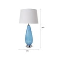 thumbnail image 5 of Magnolia 28 inch Table Lamp with Fabric Shade for Bedroom, Set of 2, 5 of 7