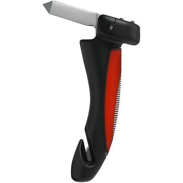 Car Cane Mobility Aid Standing Support Portable Grab Bar Assist Handle All-in-one Auto With Built In Led Flashlight Seatbelt Cutter And Window Breaker