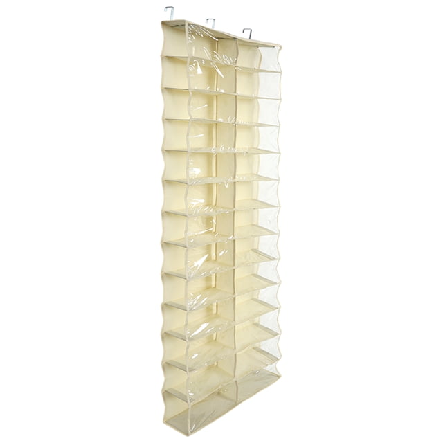 Shoes Organizer Rack 26 Pockets Folding Hanging Door Closet Storage Bag Shoes Organizer