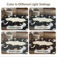 thumbnail image 7 of ODIKA 2'x3' Washable Throw Rug Non-Slip, Low Profile, Flatwoven, Easy Care Gothic Abstract Haul Spotted Witchy Border Corridor Grey Mens for Hallway, Study Room, 7 of 7