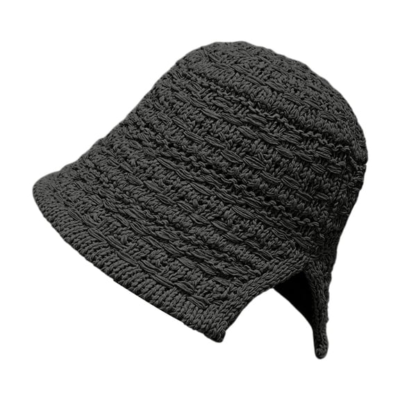Harpily Bucket Hat for Women Hollow Mesh with Inner Adjustable Strap Sun Hat for Vacation Camping Daily Outdoor Wear