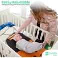 thumbnail image 4 of Cuddle Club Baby Wrap Swaddle Blanket Sleep Sack Bundle with Novelty Beanie Hat, Bear Small, 4 of 7