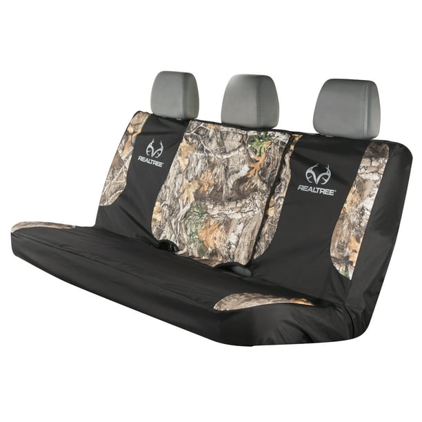 Realtree Edge Camo Full Size Bench Seat Cover Com - Snow Camouflage Seat Covers