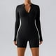 thumbnail image 4 of Monos de yoga de una pieza para mujer, conjunto de chándal de entrenamiento, mamelucos de manga larga, ropa deportiva, ropa de gimnasio para mujer, 4 of 5