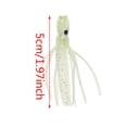 thumbnail image 4 of Luminous Squid Jig Fishing Lures, Fishing Squid Shrimp Jig Baits, Fishing Octopus Jigs Swivel 4 Anchor Hook Jigs, Simulation Squid Fishing Bait For Night Fishing, 4 of 7