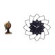 thumbnail image 1 of Figura de escritorio,Reloj de mesa con figura de globo terráqueo,decoración para oficina y hogar,Reloj de pared grande,Reloj de pared acrílico silencioso,sin tictac,Reloj de pared grande, 1 of 8