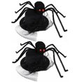 thumbnail image 2 of piezas de sombrero creativo para Halloween para perro, divertido sombrero con patrón de araña para mascota, 2 of 3