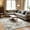 Grey, variant on Jamfeel Area Rugs for Living Room Classic Vintage Print Washable Rug Low Pile Carpet for Bedroom Dining Room, 4'x6', Blue