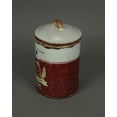 thumbnail image 2 of Retro Ceramic Flour Jar Kitchen Canister Airtight Food Storage Farmhouse Decor, 2 of 4