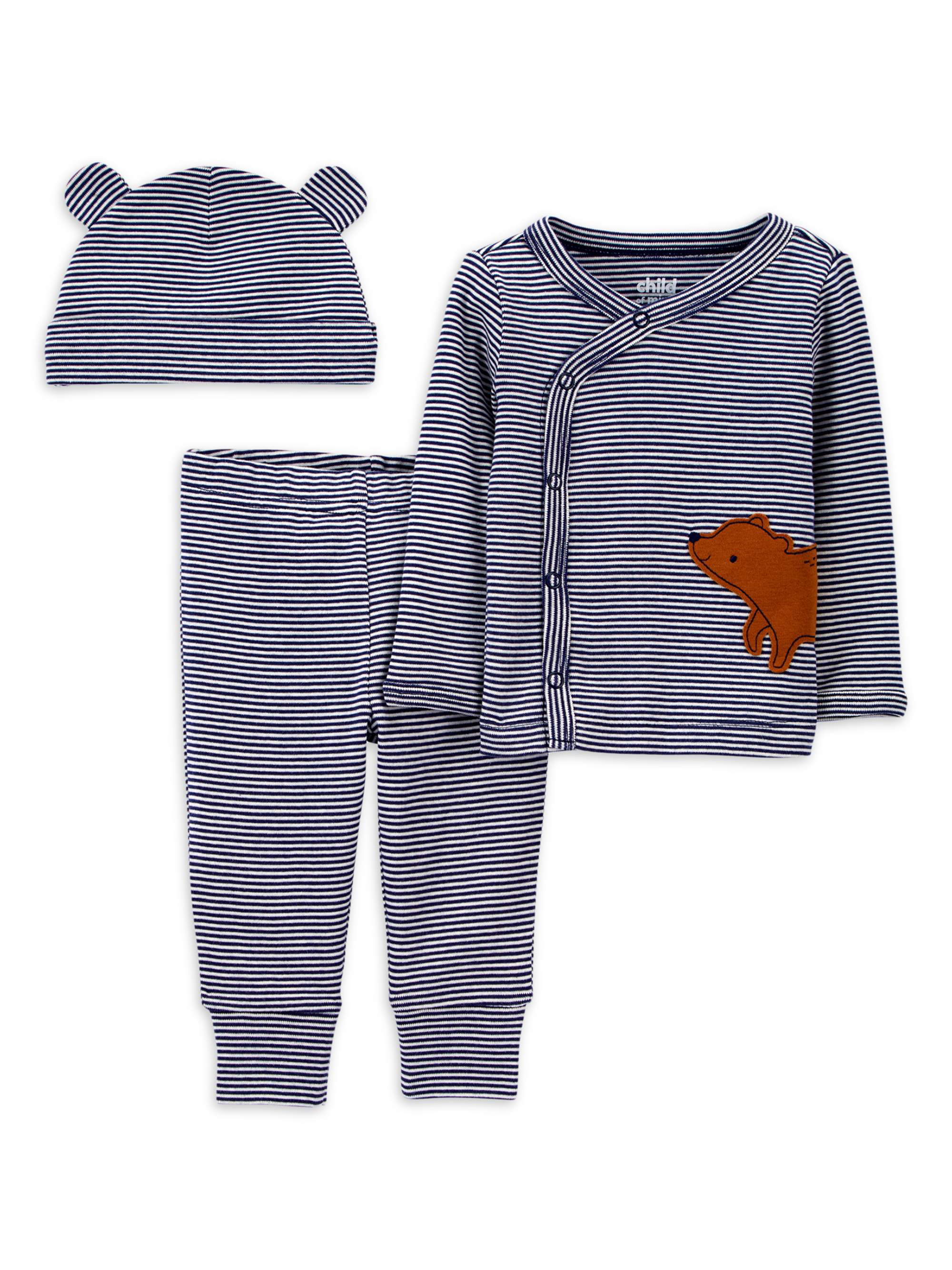Carter's Baby Boys 3 Pc Bodysuits and Pants Set Choose Size
