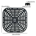 thumbnail image 5 of WE-POLUJ 6 Quart Air Fryer Oven Nontoxic Stainless Steel Grill Plate For Multiple Foods, 5 of 10