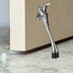 thumbnail image 1 of Uxcell 1-Pack Topes de Puerta, Tope de Puerta de Caída de Aleación de Aluminio de 6 Pulgadas con Altura Ajustable [Tono Plateado], 1 of 7