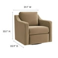 thumbnail image 3 of Modway Liora Armchair in Taupe, 3 of 9