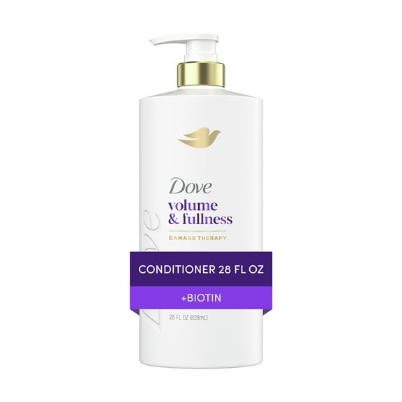 Dove Conditioner for Women Volume & Fullness with Bio-Protein Care Technology and Biotin, 28 fl oz