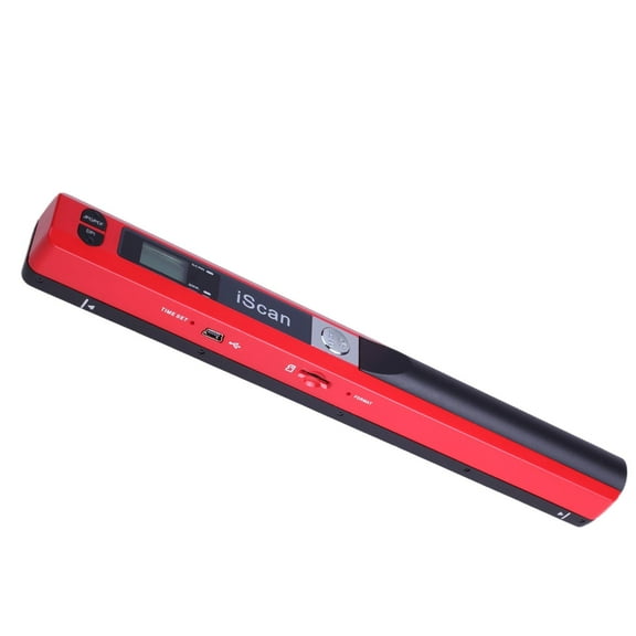 Escáner portátil Sunnimix 300/600/900 DPI rojo