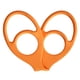 thumbnail image 2 of Banda de resistencia de fitness con forma de 8, cuerda elástica para mujer, expansor de pecho, banda profesional para ejercicios de hombros, brazos y Naranja, 2 of 8