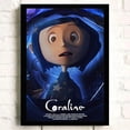 thumbnail image 5 of Póster clásico de película de anime Coraline, póster de película de anime de dibujos animados, impresión en lienzo, pintura decorativa de arte de la pared para decoración de la habitación del hogar, 5 of 5