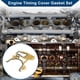thumbnail image 2 of Junta de Tapa de Cadena de Tiempo del Motor Unique Bargains 24405911 para Chevrolet Sonic 1.8L 2012-2018, Sello Duradero de Metal 1 Pcs Color Dorado, 2 of 7