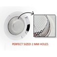 thumbnail image 5 of 2-Pack Sink Strainer - 4.5" Wide Rim - Rust-Resistant Stainless Steel Kitchen Drain Strainer to Prevent Clogs - Dishwasher Safe, 5 of 5