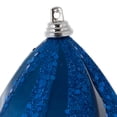 thumbnail image 2 of Vickerman 8'' Blue Glitter Swirl Drop Christmas Ornament, 2 of 4