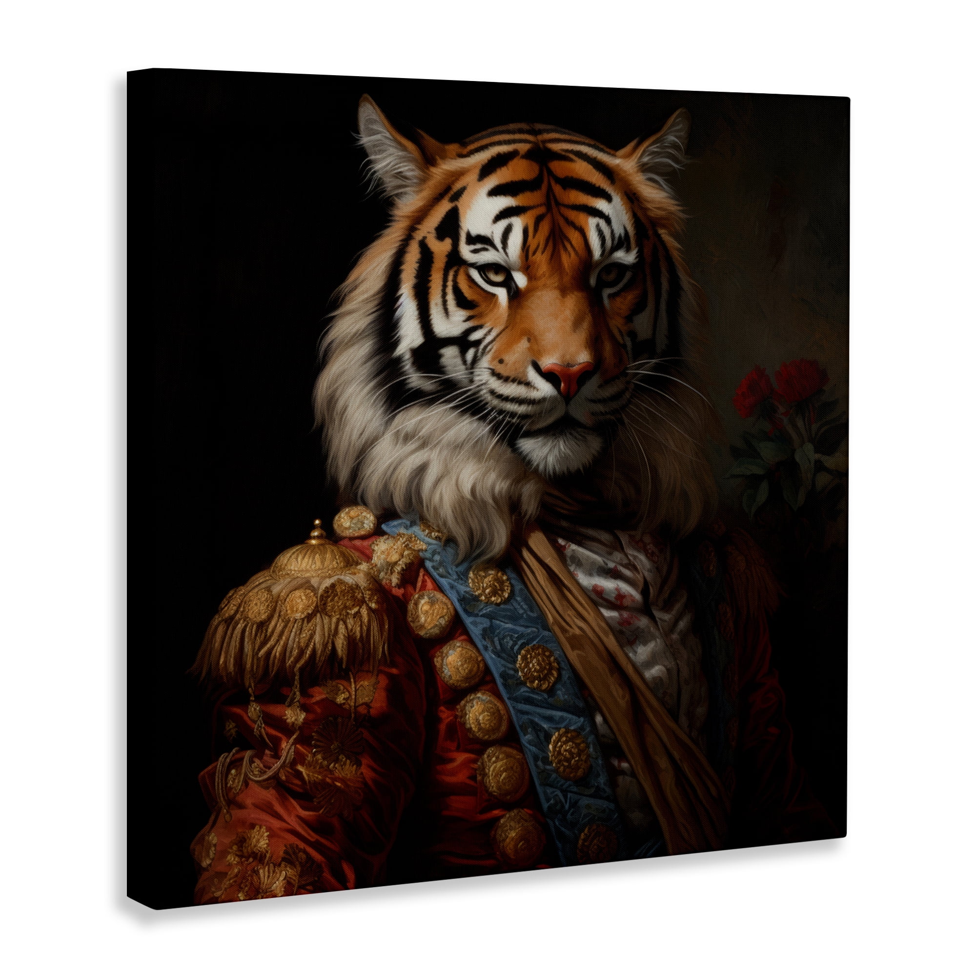 Stupell Industries Noble Tiger Transformation Canvas Wall Art, design by Lazar Studio