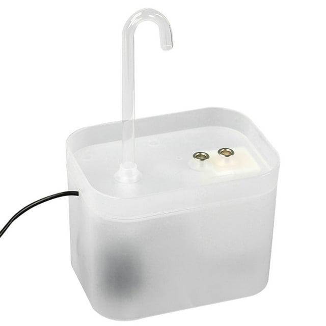 OUTAD 1.5L Cat Water Fountain Quiet Pet Water Fountain Filter USB Electric Safe Design Adjustable Water Flow Automatic Water Bowl
