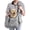 Grey, variant on Pet Sling Carrier Fits 15 To 25lbs Extra-large Dog/cat Reversible And Hands-free Dog Bag With Adjustable Strap Pocket Shoulder Pad Beige