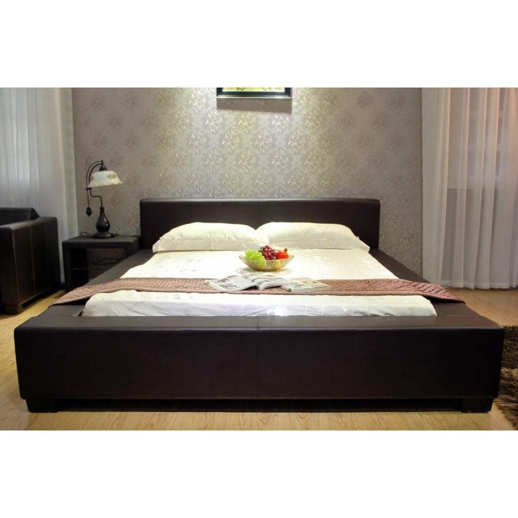 Greatime B1142 Modern Platform Bed Queen Black Com