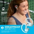 thumbnail image 6 of JLab GO AIr Sport, Sweatproof Wireless Ear Buds, True Wireless with Charging Case, Light Blue, 6 of 7