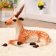 thumbnail image 1 of 35CM Precioso animal de simulación Sika ciervo peluche juguete suave almohada ciervo muñeca Kawaii jirafa cumpleaños regalo de Navidad, 1 of 5