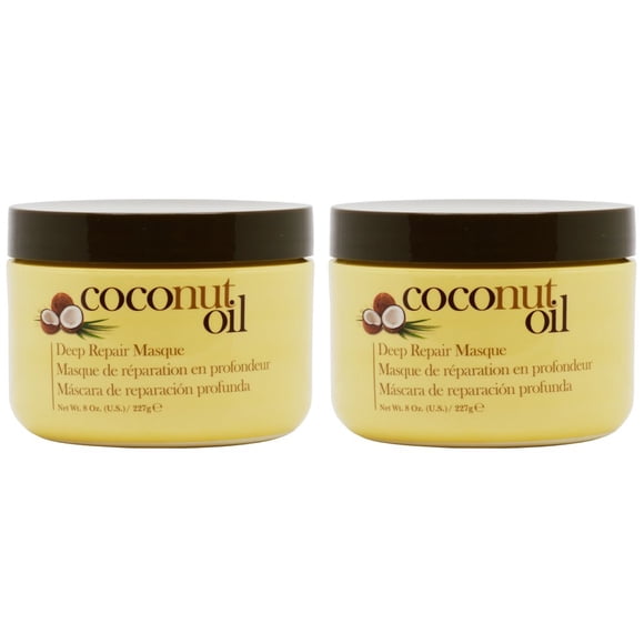 Mascarilla de aceite de coco Hair Chemist, 8 onzas (paquete de 2)