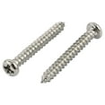 thumbnail image 3 of Uxcell M2 x 15mm Stainless Steel Round Head Self Tapping Screws Bolts (100-pack), 3 of 5