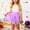 C-Purple36, variant on JIAYUE Girls Carnival Skirts Pom-Pom Mini Elastic Waist Tutu Skirt For Kids Cute Lovely Festival Celebration Playwear