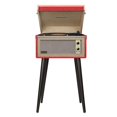 thumbnail image 2 of Crosley Dansette Bermuda 2 Speed Bluetooth and Pitch Control Turntable, Red, 2 of 5