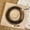 Half-Coconut Shell [Elastic Rope Version] Light Brown, variant on New Chinese-style handmade natural (genuine) coffee bean and natural stone bracelet, featuring passion seed, sandalwood, and coconut slices, symbolizing good fortune and blessings