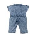 thumbnail image 2 of Combinaison Bébé Garçon Garçon Sans Manches en Jean une Seule Pièce, 2 of 6