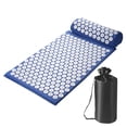 thumbnail image 1 of Akupressurmatta och kuddeset med väska Akupunkturmatta för nack- och ryggsmärtor, muskelavslappning stresslindring, ischias smärtlindringskudde -, 1 of 5