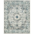 thumbnail image 6 of SAFAVIEH Evoke Teale Bordered Area Rug, Ivory/Grey, 9' x 12', 6 of 7