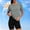#002-Gray, variant on Womens UPF 50 Plus Sun Protection Short Sleeve Top Ice Silk Quick Dry Stretchy for Running Hiking Yoga Summer Gift