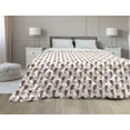 thumbnail image 1 of Grey Down Alternative Comforter, Siamese Cat on Wall Design Playing and Posing Feline Kitty Design, Microfiber Quilt for All Season, 5 Sizes, Pale Grey, by Ambesonne, 1 of 3