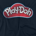 thumbnail image 2 of Play Doh Lid Women's T Shirt, Navy, 2X-Large, 2 of 6