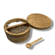thumbnail image 4 of Sal Maldon Y Pimienta Negra Con Especiero De Madera  White Sea, 4 of 4