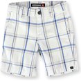 thumbnail image 1 of Quiksilver Boys El Capitan Plaid Casual Walking Shorts, Blanco, 2T, 1 of 2
