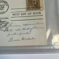 David Walsh Signed 1961 Naismith Basketball Hall Of Fame FDC Cachet PSA