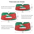 thumbnail image 4 of Iauyy Foldable Windshield Sun Shade for Cars, Interior Sun Protection for car UV Protection for Sedan/SUV/Truck, (S/M/L) Cute Elements, 4 of 8