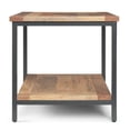 thumbnail image 3 of Simpli Home Skyler 22 inch Wide Solid Mango Wood Industrial End Table in Natural, 3 of 4