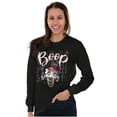 thumbnail image 3 of Betty Boop Cartoon Iconic Bling Women Plus Size Long Sleeve Tee Brisco Brands 3X, 3 of 4