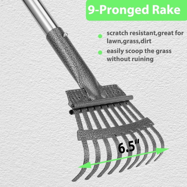 Furggis Adjustable Dog Pooper Scooper Set with Tray & Rake photo 4