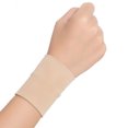 thumbnail image 3 of 2Pcs Muñequeras deportivas médicas Brace Soporte de muñeca Respirable Protector de lesiones Muñequeras Brazales de muñeca (Beige) - Talla S, 3 of 7